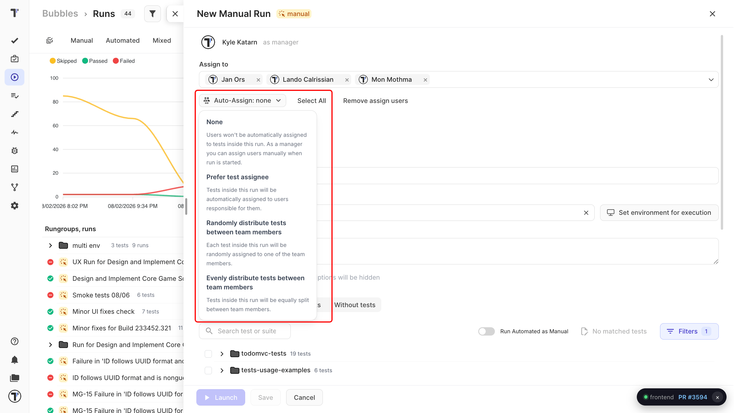 Testomat.io - Assignment Strategy